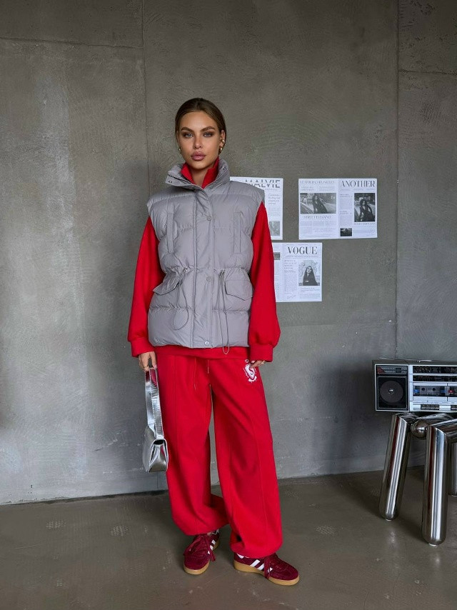 Жилетка женская серая купить в Интернет-магазине Садовод База - цена 1400 руб Садовод интернет-каталог