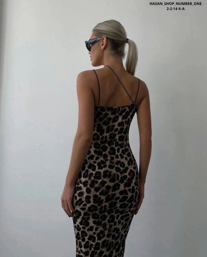 Получил трендовое платье в стиле леопард 🐆 САДОВОД официальный интернет-каталог