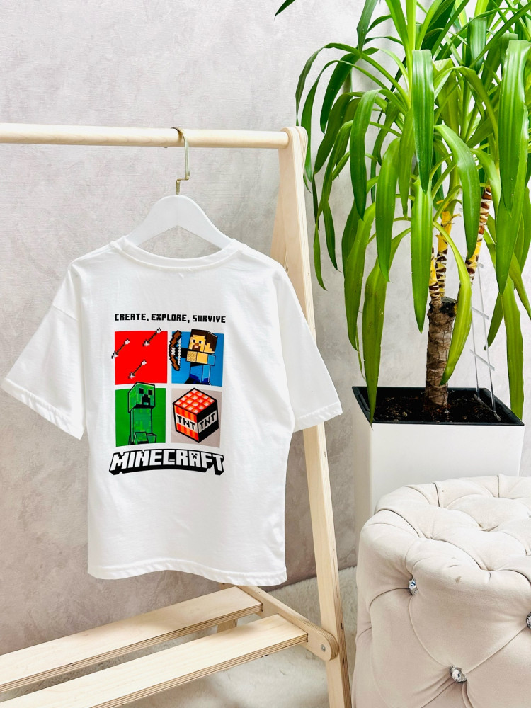 Детская футболка белая купить в Интернет-магазине Садовод База - цена 750 руб Садовод интернет-каталог