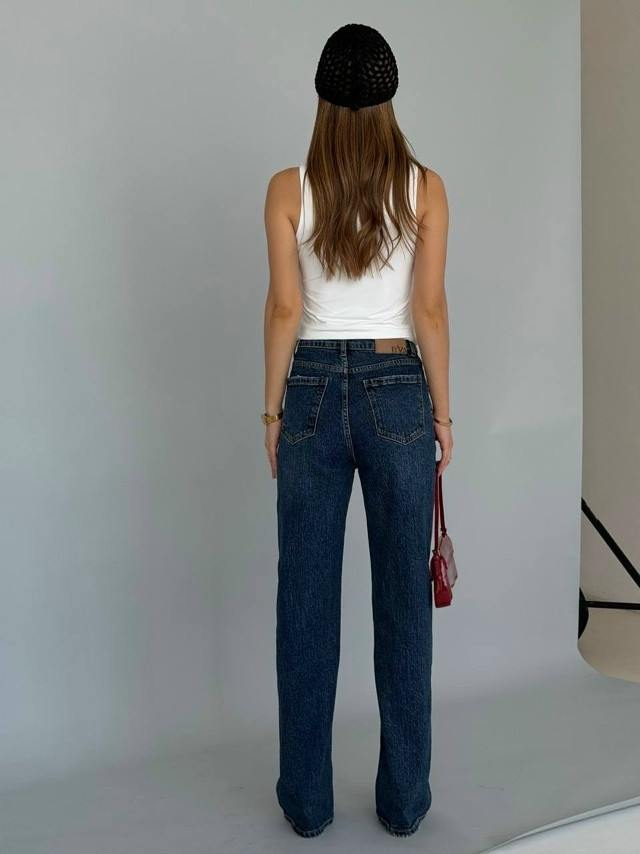 Джинсы темно-синие купить в Интернет-магазине Садовод База - цена 2800 руб Садовод интернет-каталог