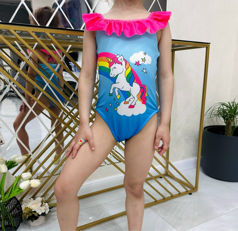 Купальник детский голубой купить в Интернет-магазине Садовод База - цена 499 руб Садовод интернет-каталог