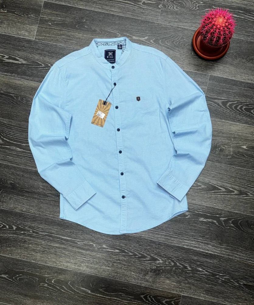Мужская рубашка голубая купить в Интернет-магазине Садовод База - цена 999 руб Садовод интернет-каталог