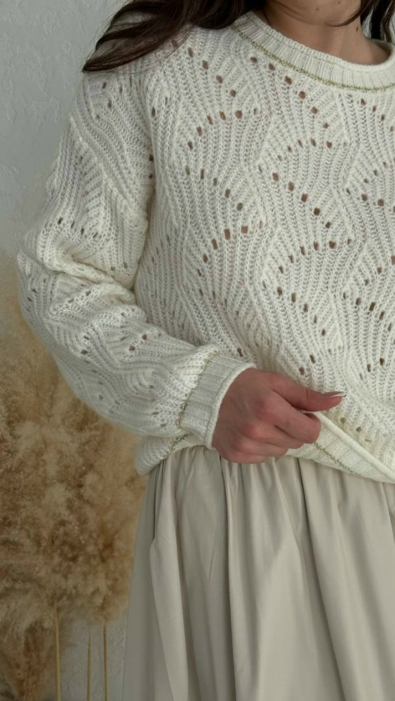 Джемпер молочный купить в Интернет-магазине Садовод База - цена 1800 руб Садовод интернет-каталог