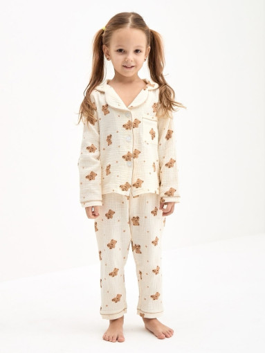 Детская пижама, муслин 🎀🎀🎀 САДОВОД официальный интернет-каталог