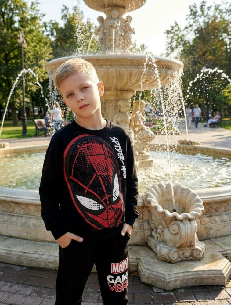 Детский костюм черный купить в Интернет-магазине Садовод База - цена 1199 руб Садовод интернет-каталог