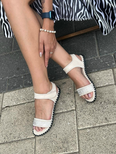 Сандалии, ткань САДОВОД официальный интернет-каталог