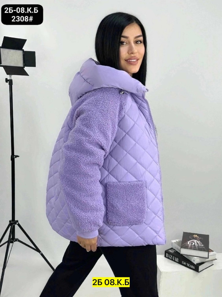Куртка женская фиолетовая купить в Интернет-магазине Садовод База - цена 2000 руб Садовод интернет-каталог