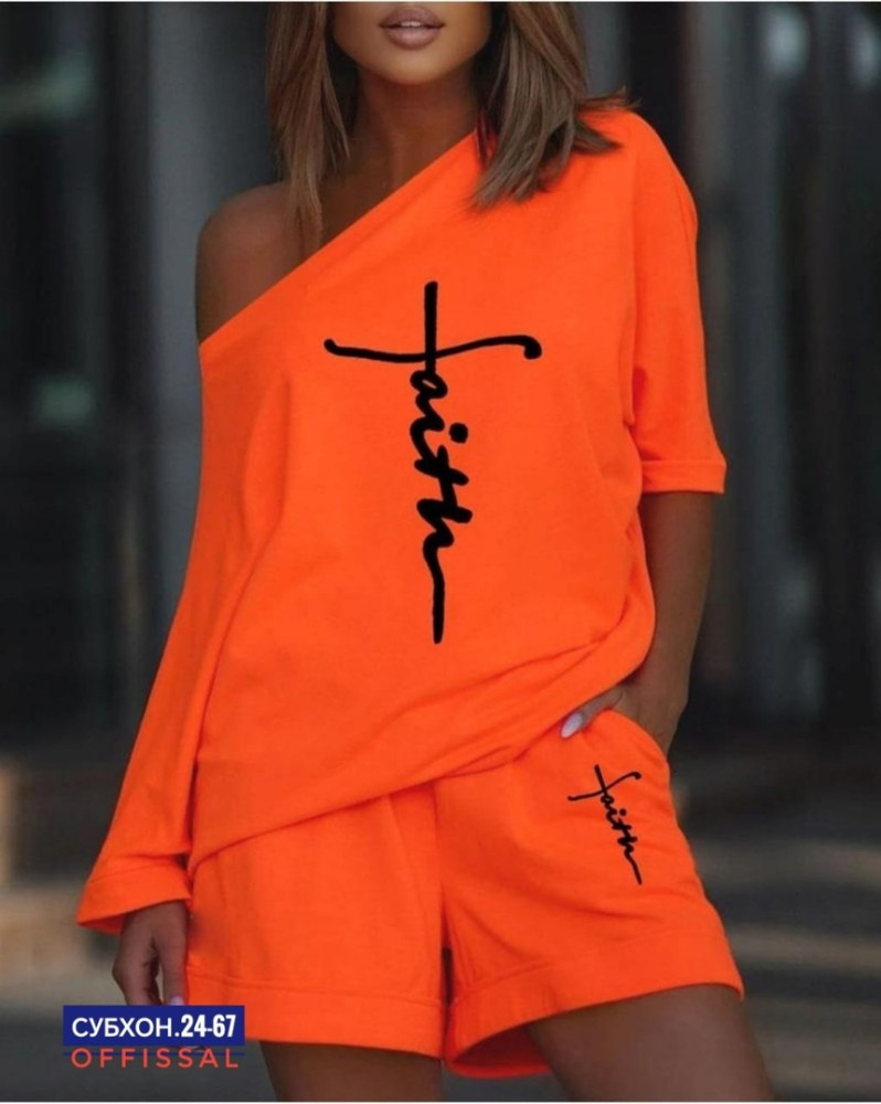 костюм оранжевый купить в Интернет-магазине Садовод База - цена 700 руб Садовод интернет-каталог