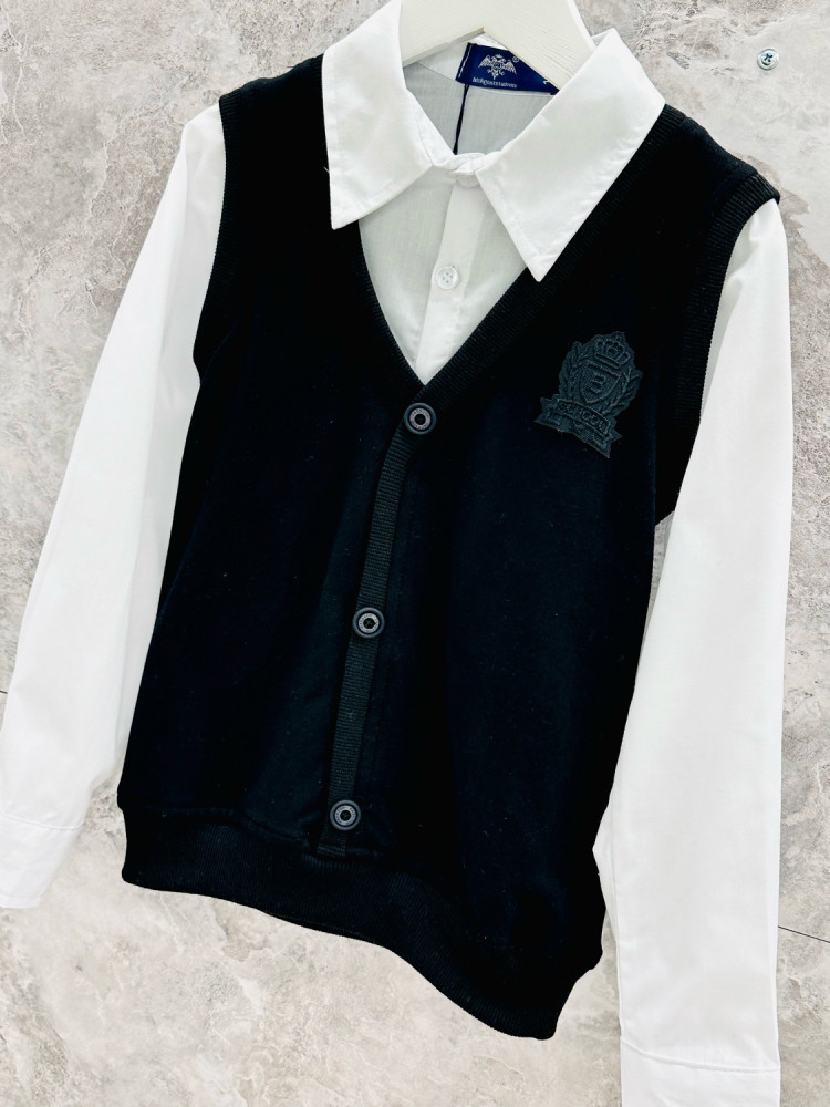 Детская рубашка белая купить в Интернет-магазине Садовод База - цена 899 руб Садовод интернет-каталог