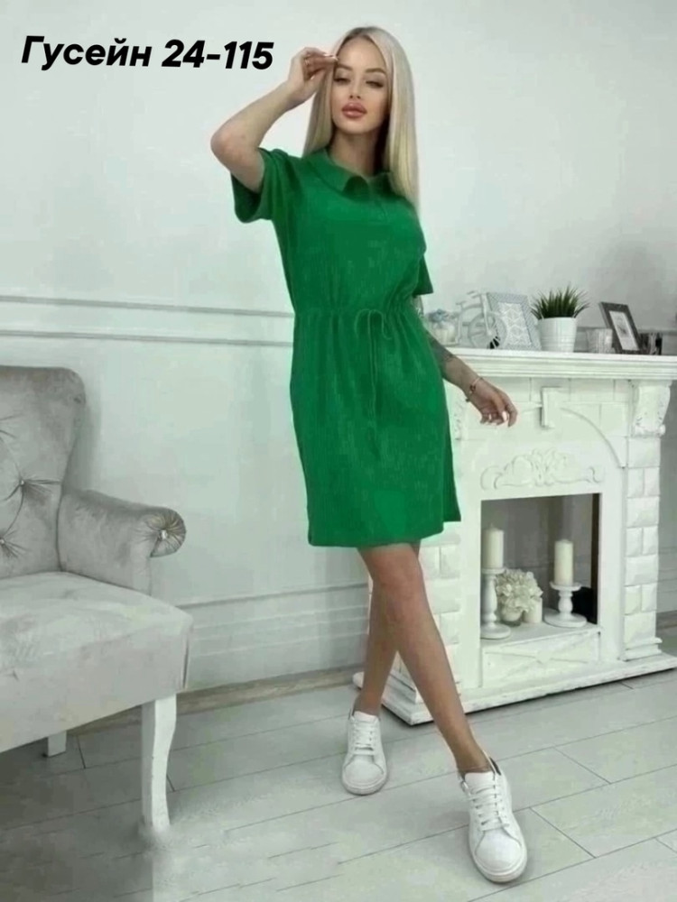 Платье зеленое купить в Интернет-магазине Садовод База - цена 350 руб Садовод интернет-каталог
