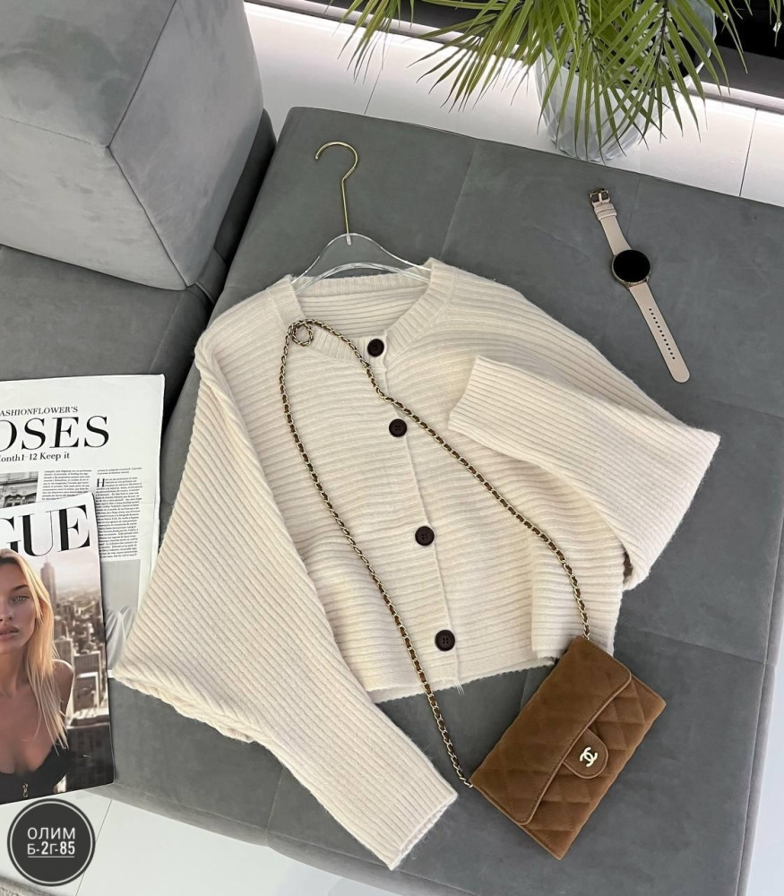 Кардиган, вязка