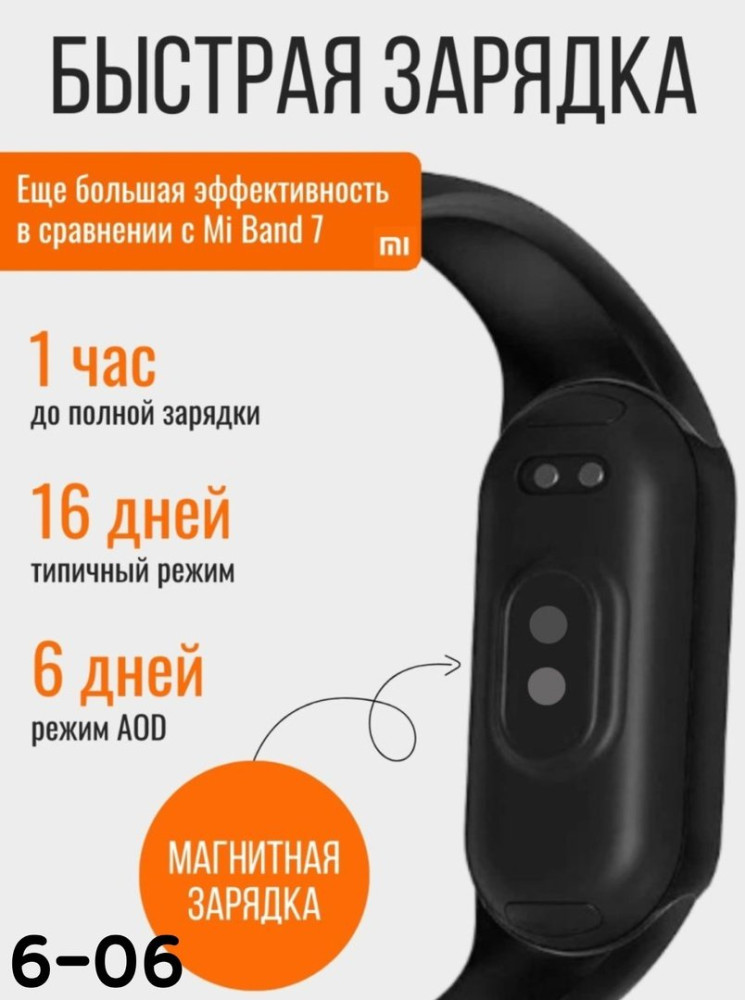 Фитнес-браслет Mi Smart Band 8 купить в Интернет-магазине Садовод База - цена 250 руб Садовод интернет-каталог