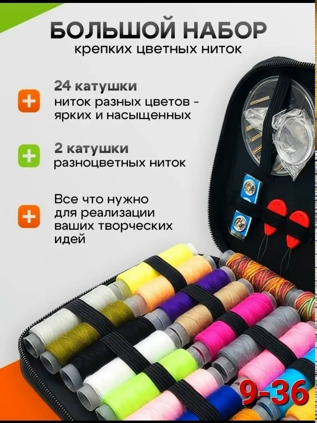 Набор ниток для шитья купить в Интернет-магазине Садовод База - цена 280 руб Садовод интернет-каталог