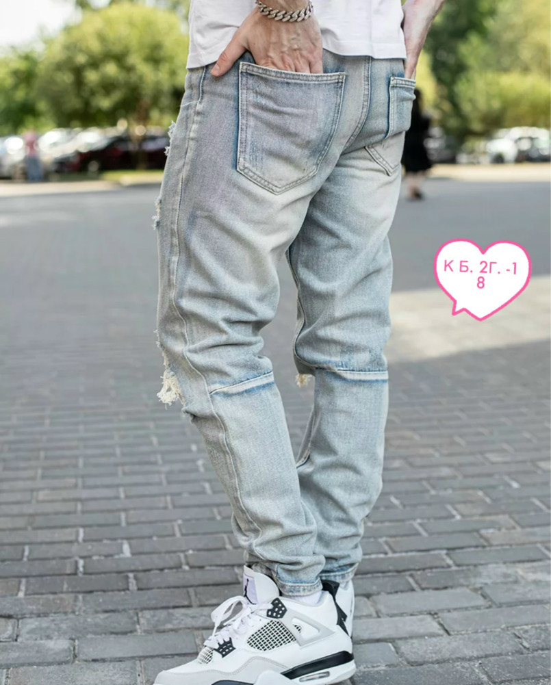 Джинсы голубые купить в Интернет-магазине Садовод База - цена 1000 руб Садовод интернет-каталог