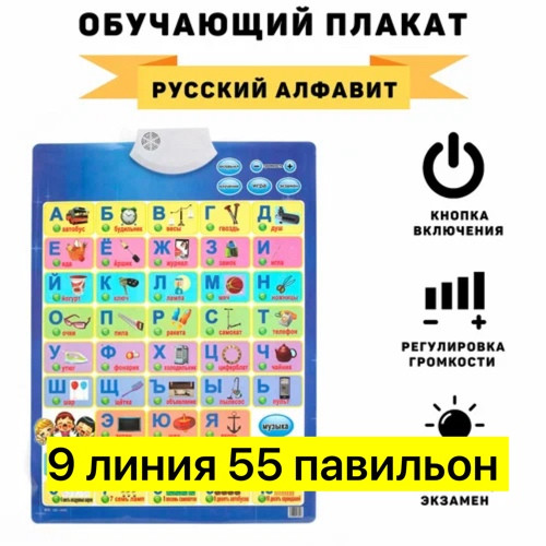 обучающий плакат купить в Интернет-магазине Садовод База - цена 150 руб Садовод интернет-каталог