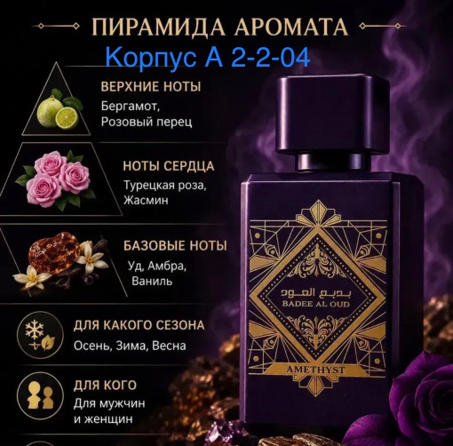 арабские духи САДОВОД официальный интернет-каталог