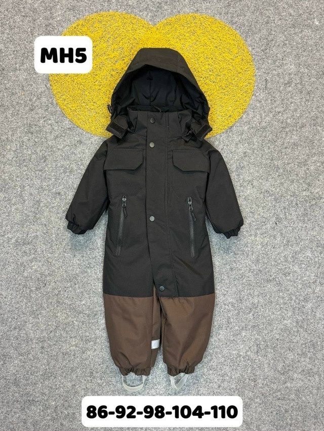 Детский комбинезон черный