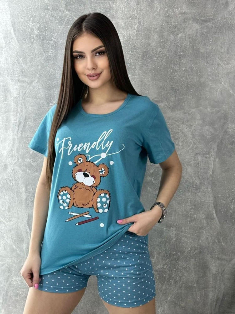 Пижама голубая купить в Интернет-магазине Садовод База - цена 350 руб Садовод интернет-каталог