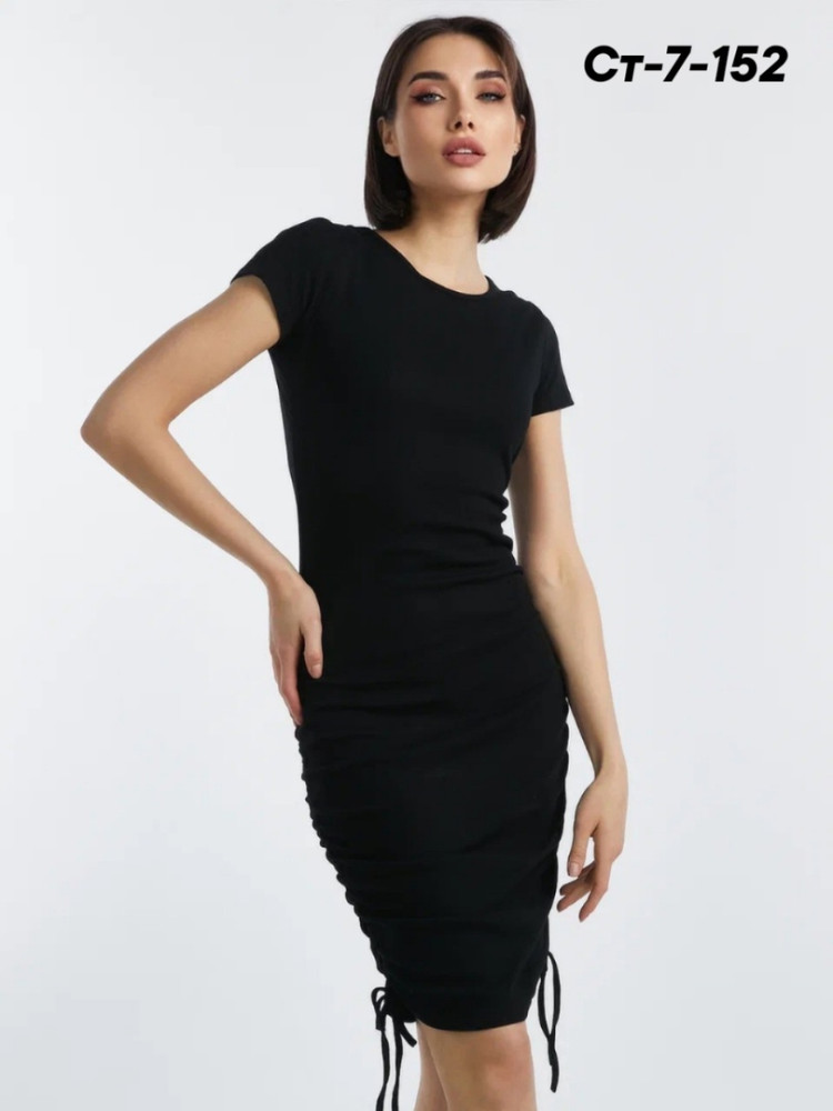Платье  🖤 в чёрном цвете 🖤 купить в Интернет-магазине Садовод База - цена 250 руб Садовод интернет-каталог