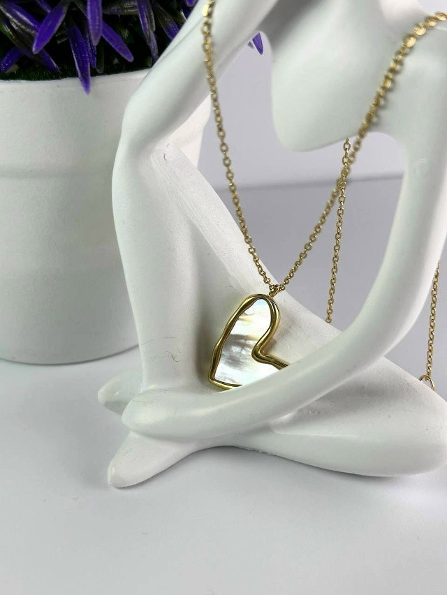 🤍 Колье с кулоном из перламутра купить в Интернет-магазине Садовод База - цена 250 руб Садовод интернет-каталог