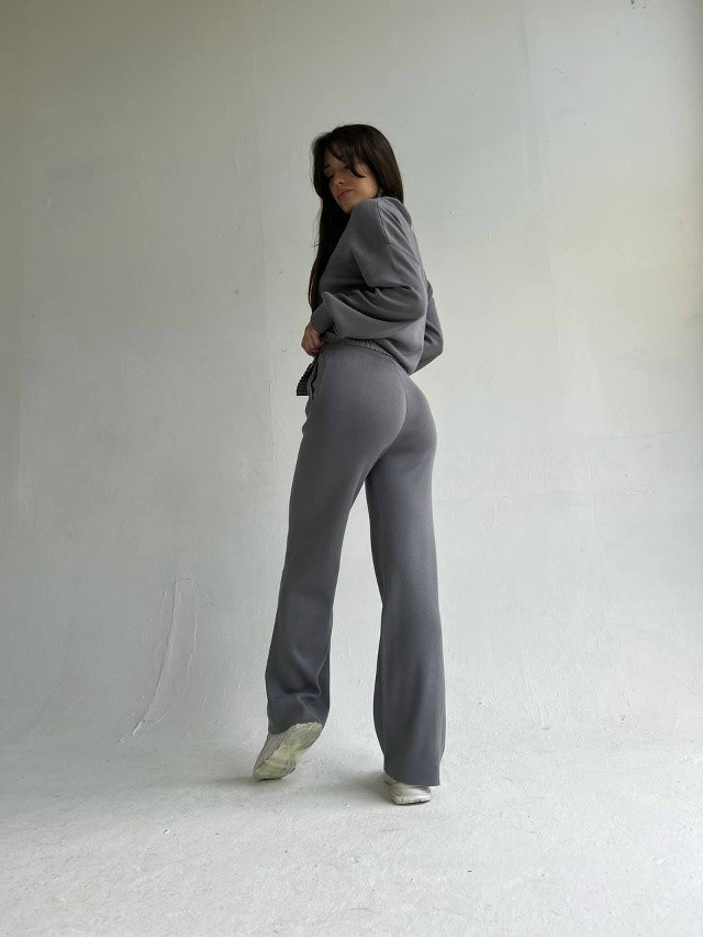 Женский костюм серый купить в Интернет-магазине Садовод База - цена 2150 руб Садовод интернет-каталог