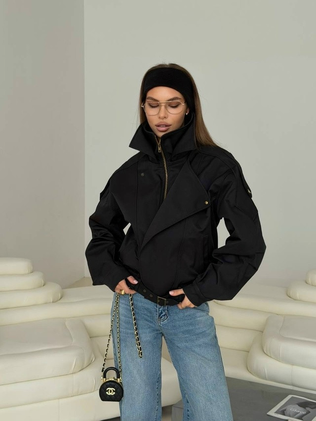 Куртка женская черная купить в Интернет-магазине Садовод База - цена 2900 руб Садовод интернет-каталог