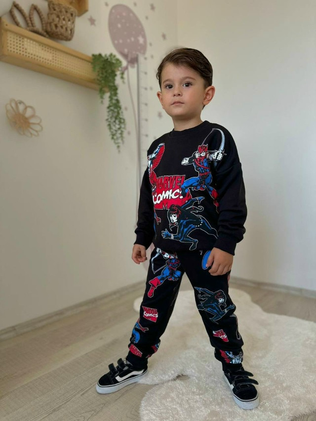 Детский костюм черный купить в Интернет-магазине Садовод База - цена 950 руб Садовод интернет-каталог