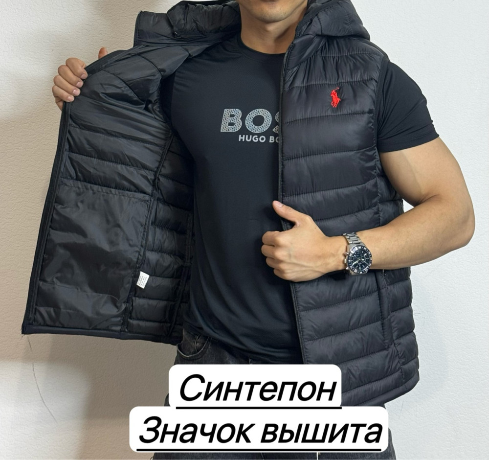 Жилет для мужчин, синтепон купить в Интернет-магазине Садовод База - цена 750 руб Садовод интернет-каталог