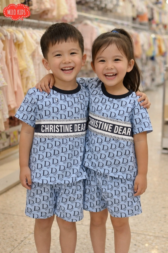 Детский костюм голубой