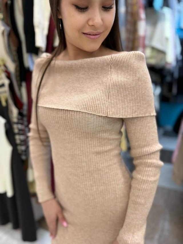 Платье бежевое купить в Интернет-магазине Садовод База - цена 1300 руб Садовод интернет-каталог