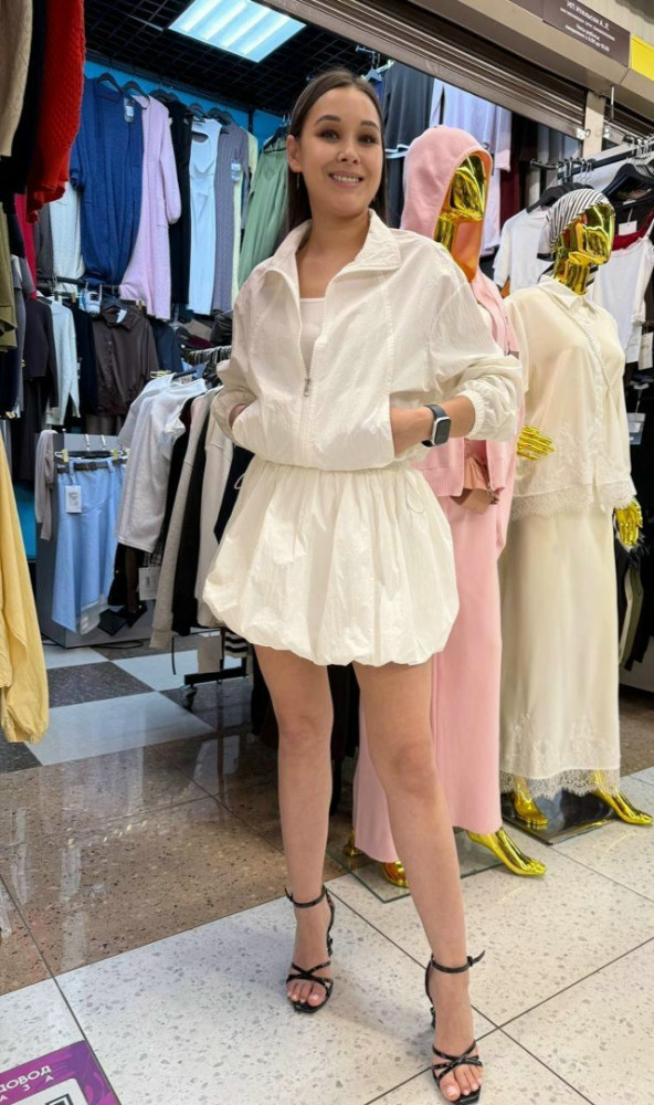 Женский костюм белый купить в Интернет-магазине Садовод База - цена 1550 руб Садовод интернет-каталог