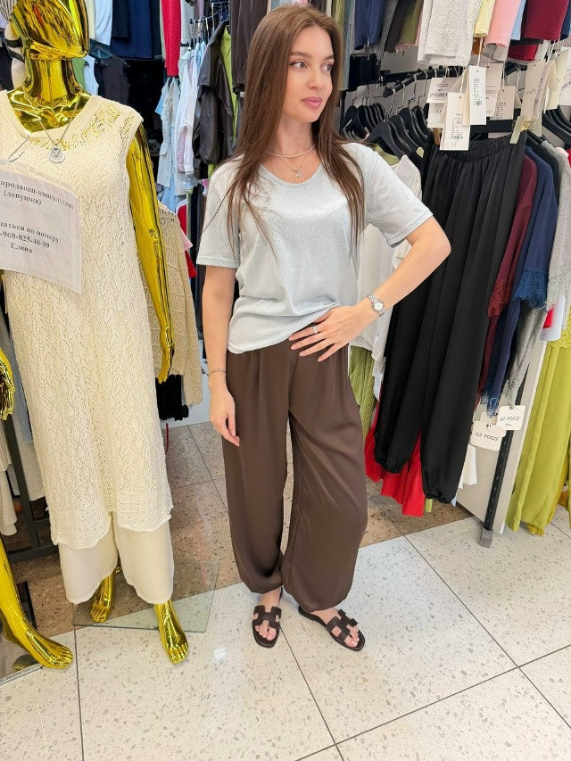 🛍Брюки алладины🛍 купить в Интернет-магазине Садовод База - цена 1100 руб Садовод интернет-каталог