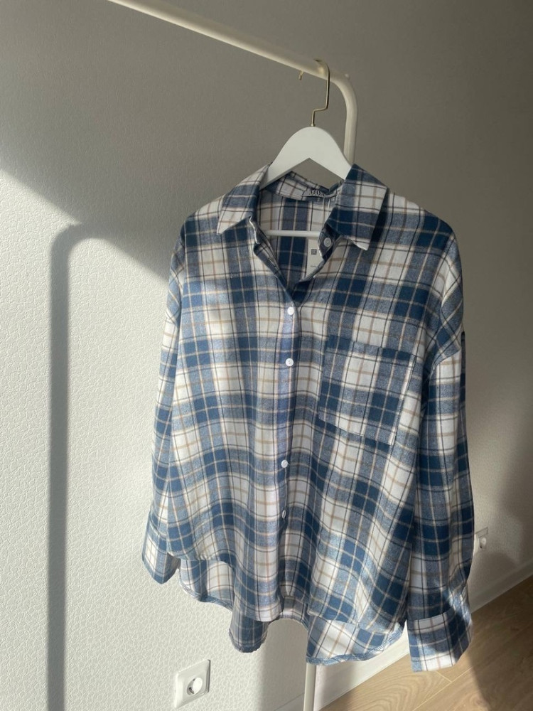 Женская рубашка голубая купить в Интернет-магазине Садовод База - цена 1400 руб Садовод интернет-каталог