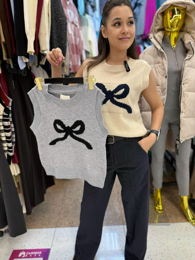 Жилетка женская серая купить в Интернет-магазине Садовод База - цена 900 руб Садовод интернет-каталог