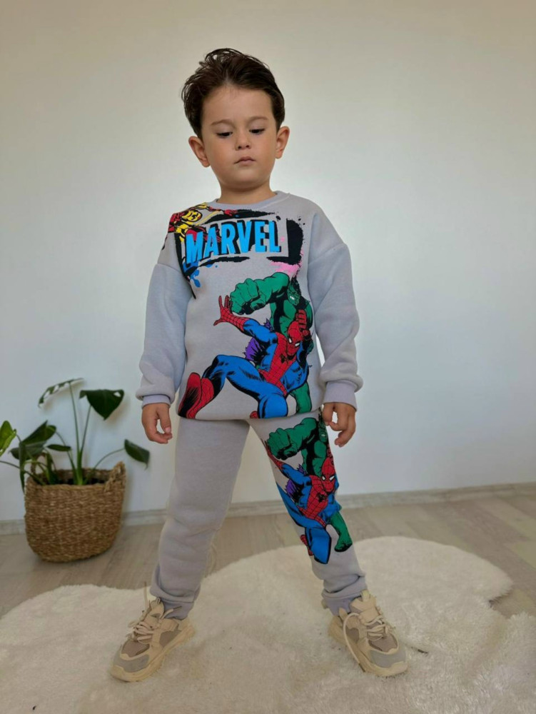 Детский костюм серый купить в Интернет-магазине Садовод База - цена 1199 руб Садовод интернет-каталог