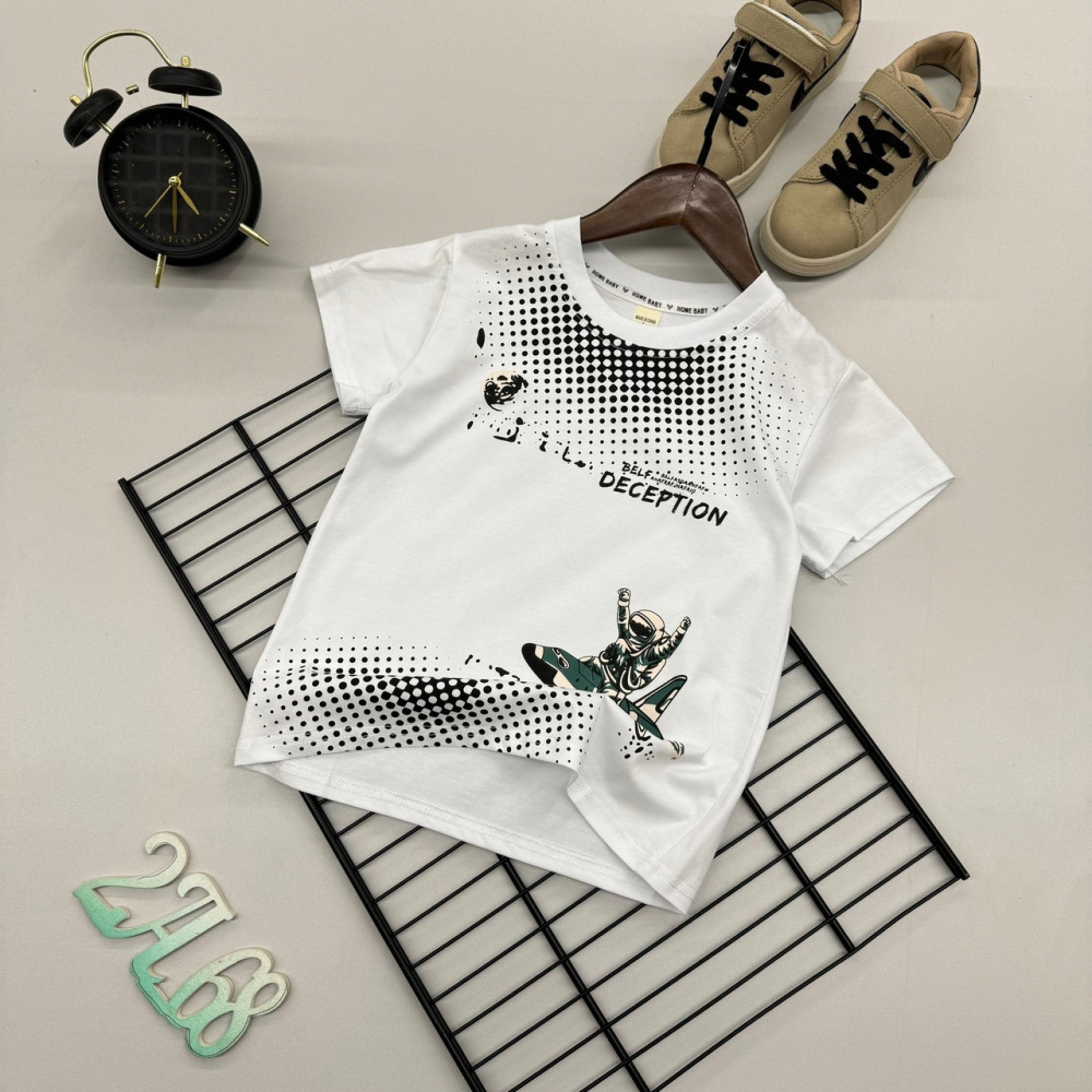 Детская футболка белая купить в Интернет-магазине Садовод База - цена 300 руб Садовод интернет-каталог