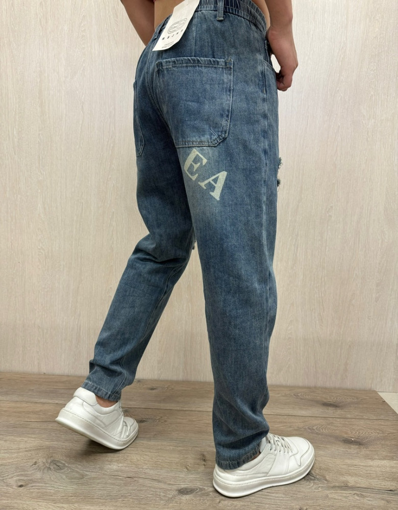 джинсы синие купить в Интернет-магазине Садовод База - цена 1300 руб Садовод интернет-каталог