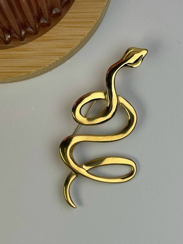 Брошь «Змейка» купить в Интернет-магазине Садовод База - цена 250 руб Садовод интернет-каталог