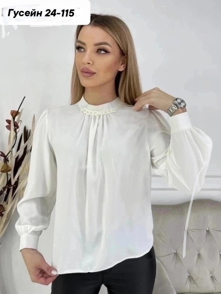 Женская рубашка белая купить в Интернет-магазине Садовод База - цена 350 руб Садовод интернет-каталог