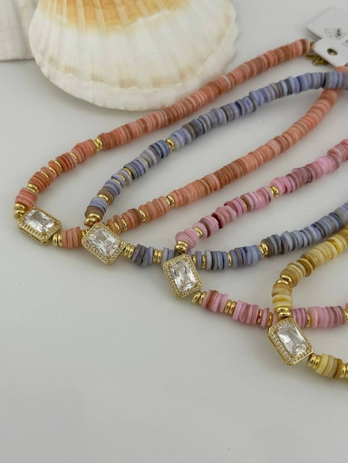 💗Колье из натурального ракушечника «Ариэль» САДОВОД официальный интернет-каталог