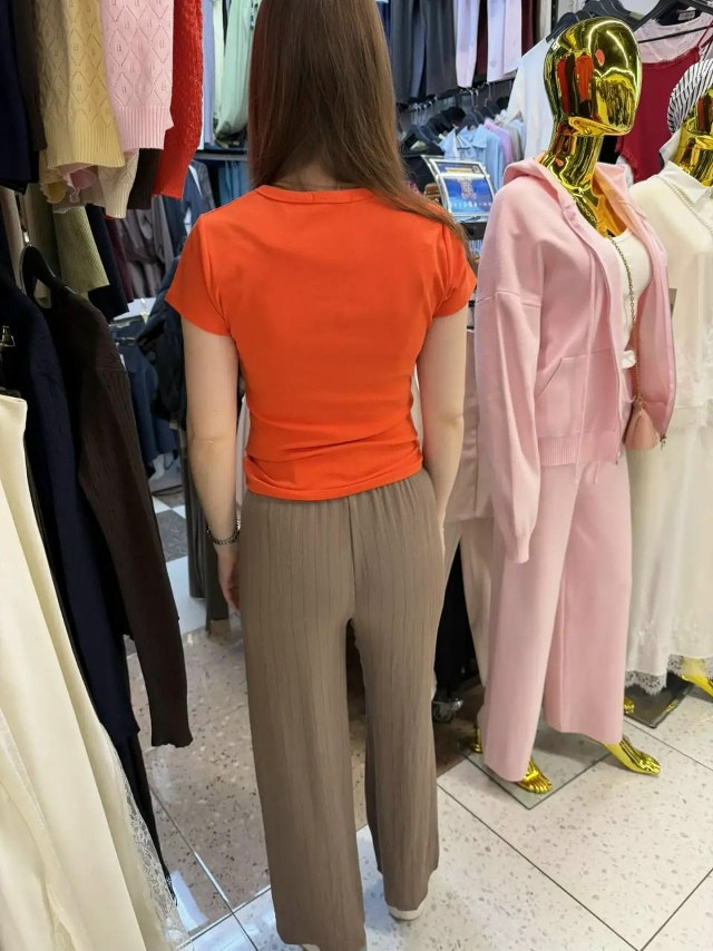 Женские брюки коричневые купить в Интернет-магазине Садовод База - цена 1000 руб Садовод интернет-каталог