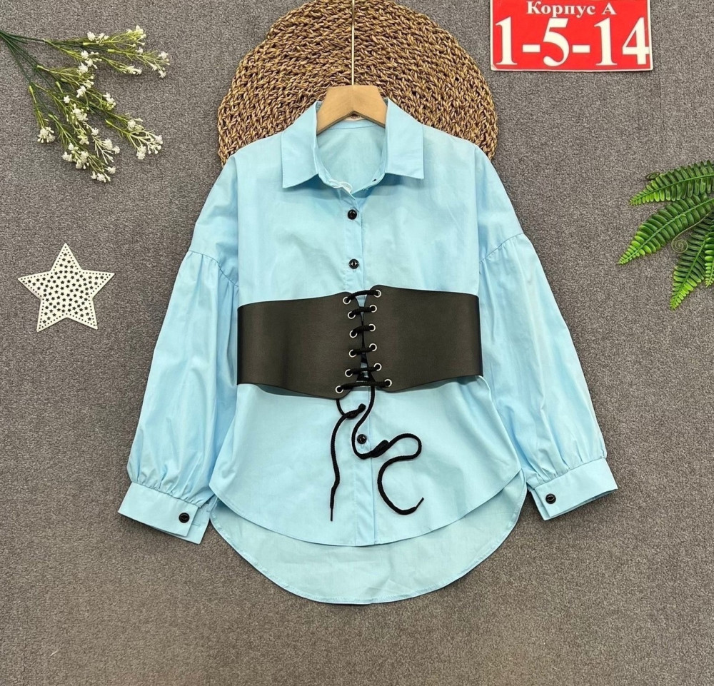 Детская рубашка голубая купить в Интернет-магазине Садовод База - цена 600 руб Садовод интернет-каталог