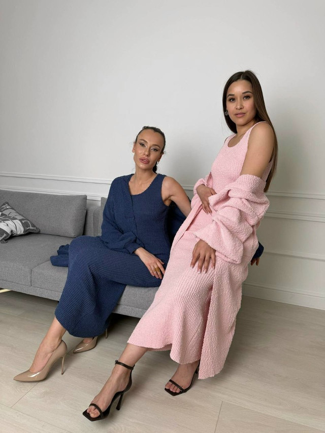 Женский костюм розовый купить в Интернет-магазине Садовод База - цена 2800 руб Садовод интернет-каталог