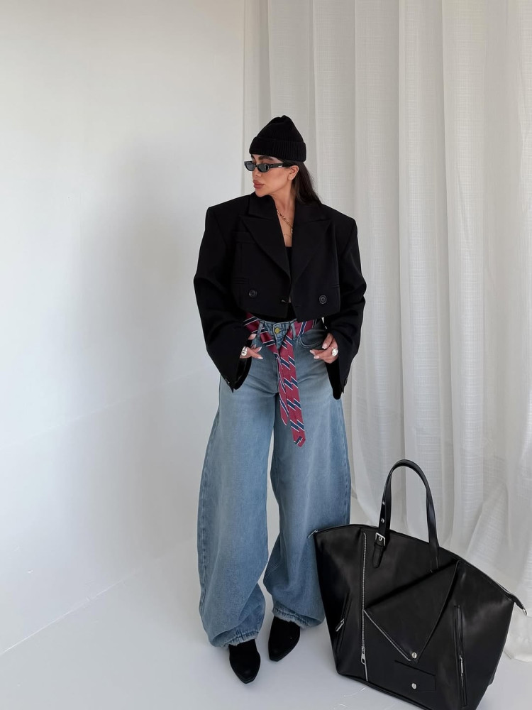 Женский пиджак черный купить в Интернет-магазине Садовод База - цена 2000 руб Садовод интернет-каталог