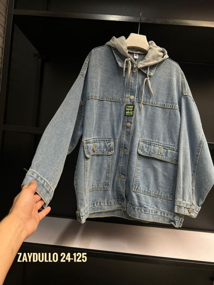 Джинсовая куртка, джинс купить в Интернет-магазине Садовод База - цена 900 руб Садовод интернет-каталог