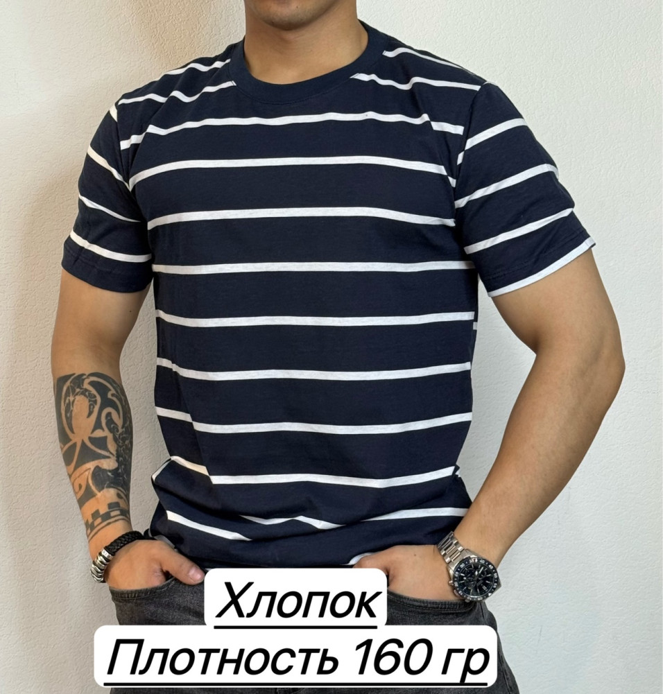 Футболка для мужчин, хлопок купить в Интернет-магазине Садовод База - цена 250 руб Садовод интернет-каталог