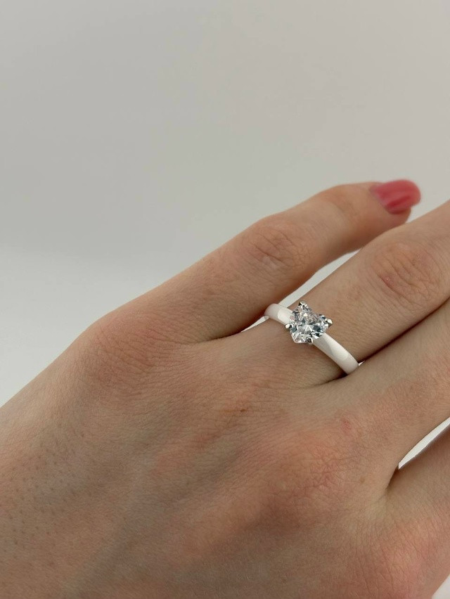 ✨ Кольцо из керамики с цирконам купить в Интернет-магазине Садовод База - цена 300 руб Садовод интернет-каталог