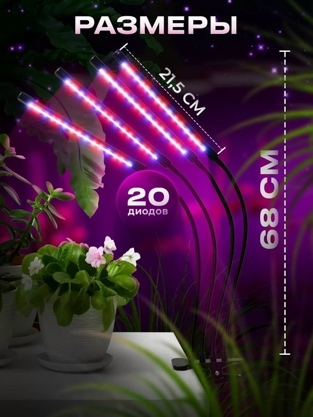 Фитолампа для растений купить в Интернет-магазине Садовод База - цена 450 руб Садовод интернет-каталог