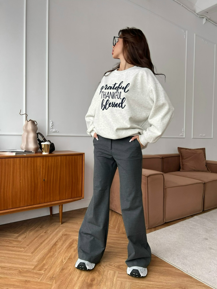 свитшот светло-серый купить в Интернет-магазине Садовод База - цена 1000 руб Садовод интернет-каталог