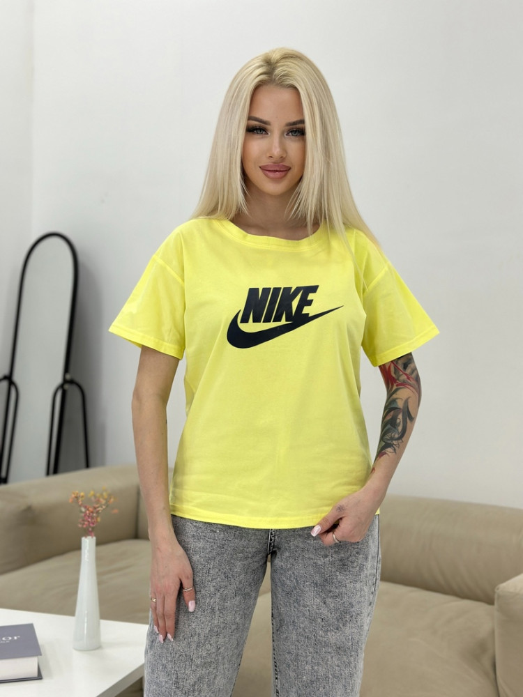 Женская футболка желтая купить в Интернет-магазине Садовод База - цена 350 руб Садовод интернет-каталог